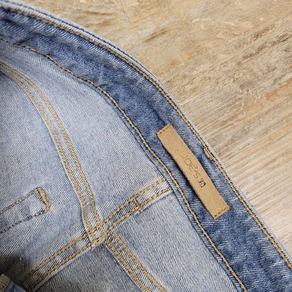 Joe's Jeans Blue Billie Reese Cropped Boyfriend Womens 28 Distressed Raw Hem - Picture 15 of 16